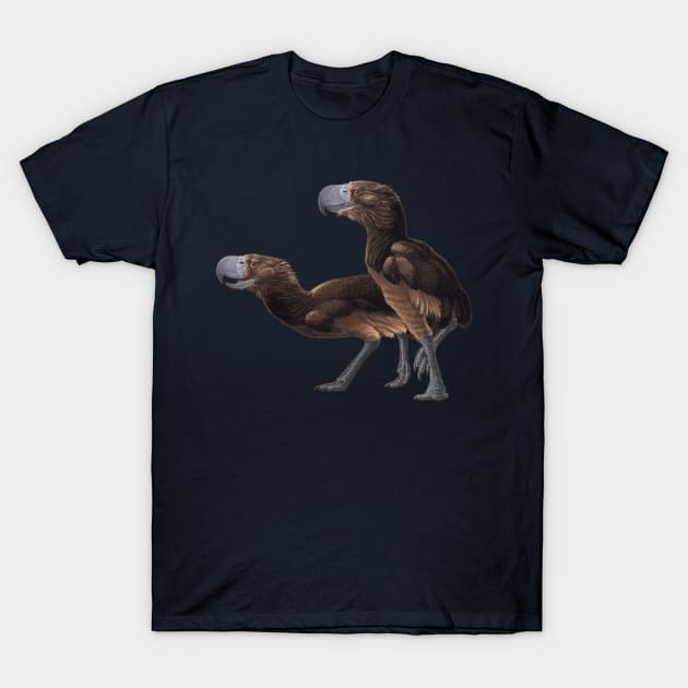 Phorosrhacos longissimus - Terror Bird T-Shirt by CoffeeBlack